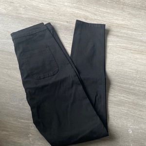 1X stretchy tight fit pants real cute extra long